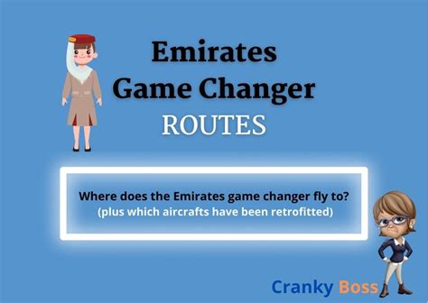 emirates game changer routes|Game Changer .